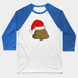 33 Christmas Poop Baseball T-Shirt